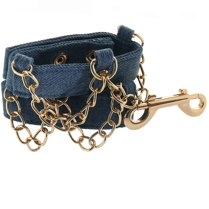 CalExotics Restraints Ride Em Denim Wrist Cuffs