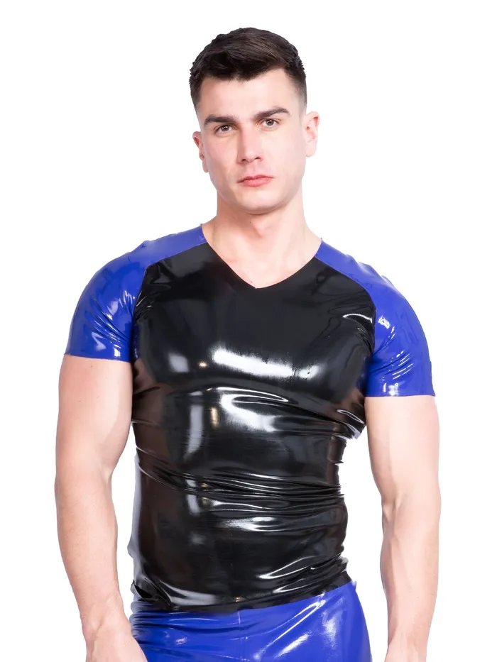 Clearance ALL BLACK Fitted Latex Top Size M HonourSkintwocom Anal
