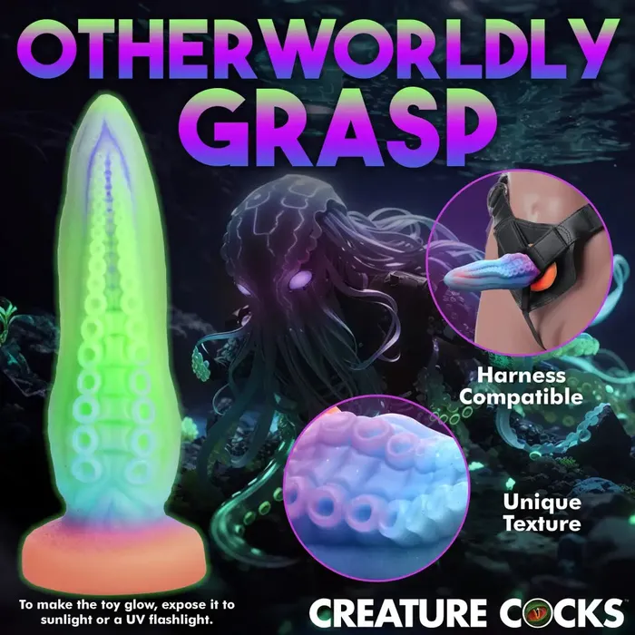 Creature Cocks Dildos Creature Cocks TentaCock GlowintheDark Silicone Dildo