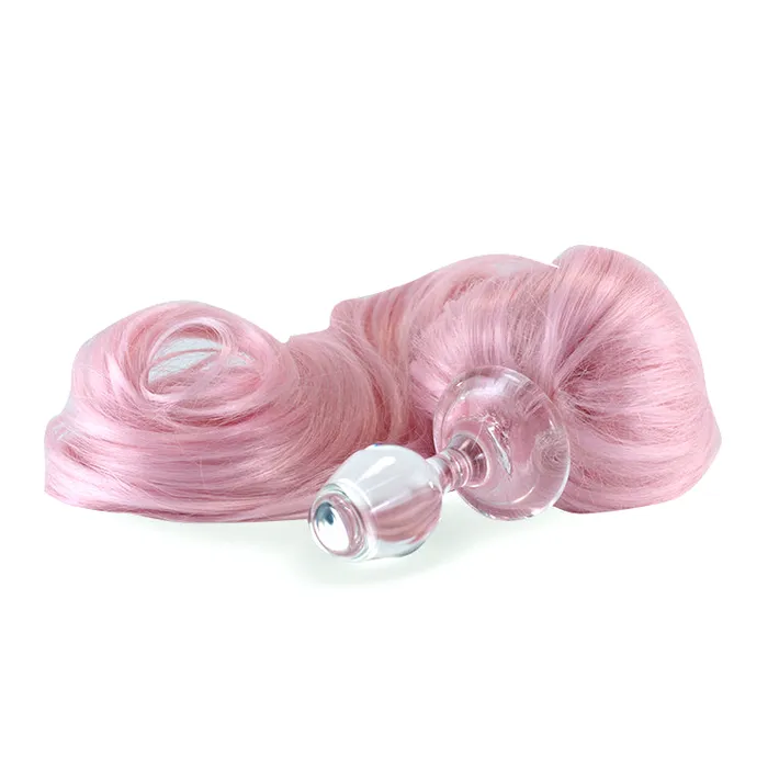 Crystal Delights Anal Baby Pink Crystal Minx Detachable Faux Pony Tail Plug Crystal Delights Anal Baby Pink Crystal Minx Detachable Faux Pony Tail Plug