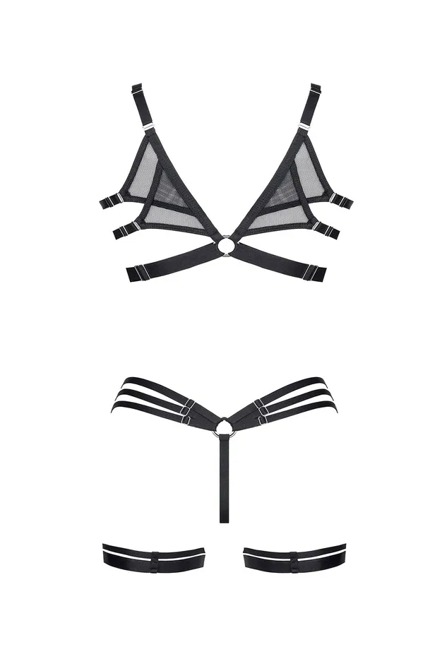 Demoniq Adora Bra Panty Set Lingerie Female Sex Toys