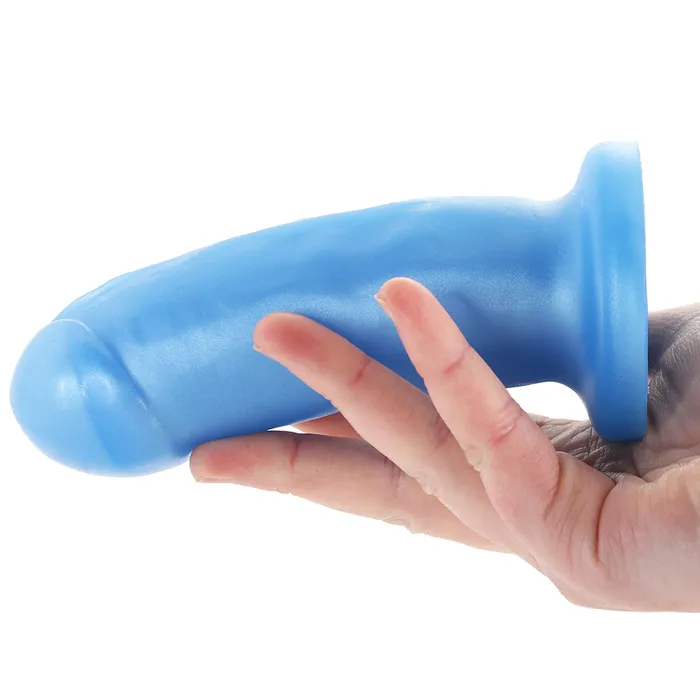 Dildos TheyThem Supersoft Dildo in Rockabilly Blue Tantus Dildos TheyThem Supersoft Dildo in Rockabilly Blue Tantus