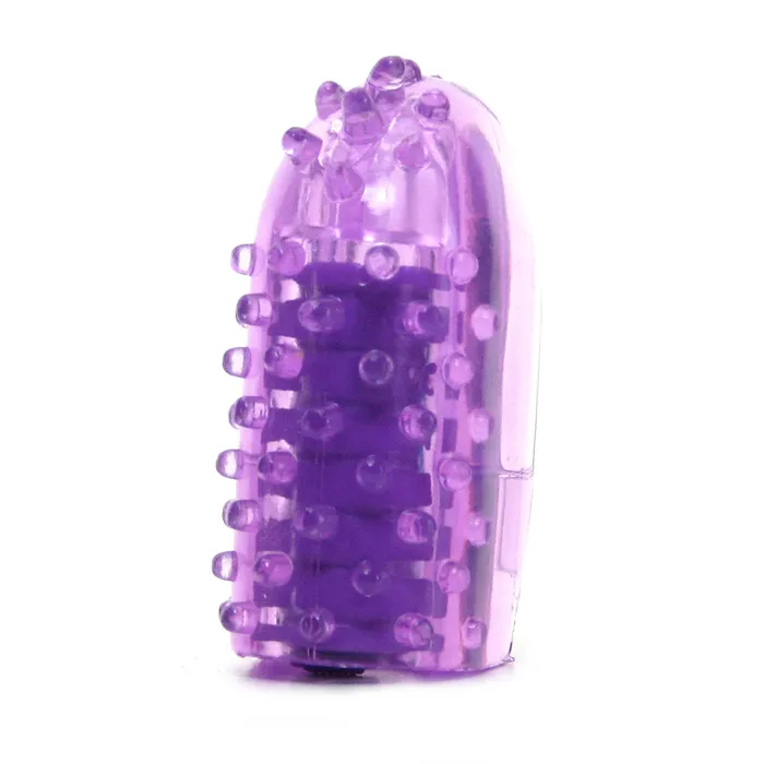 Doc Johnson Vibrators Oralove Finger Friend Mini Vibe in Purple Doc Johnson Vibrators Oralove Finger Friend Mini Vibe in Purple