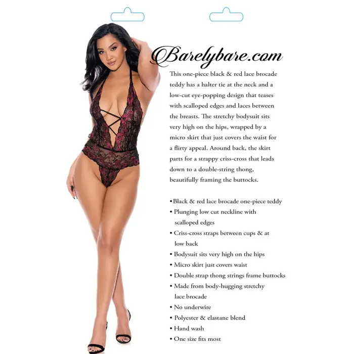 Evolved Novelties Vibrators Barely Bare Plunging Strappy Teddy Os Evolved Novelties Vibrators Barely Bare Plunging Strappy Teddy Os