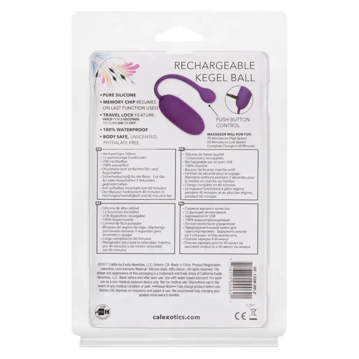 Female Sex Toys CalExotics Rechargeable Kegel Ball