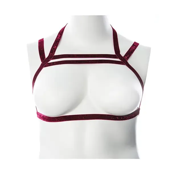 Female Sex Toys Gender Fluid Sugar Coated Harness Raspberry Glitter Thank Me Now INC Female Sex Toys Gender Fluid Sugar Coated Harness Raspberry Glitter Thank Me Now INC