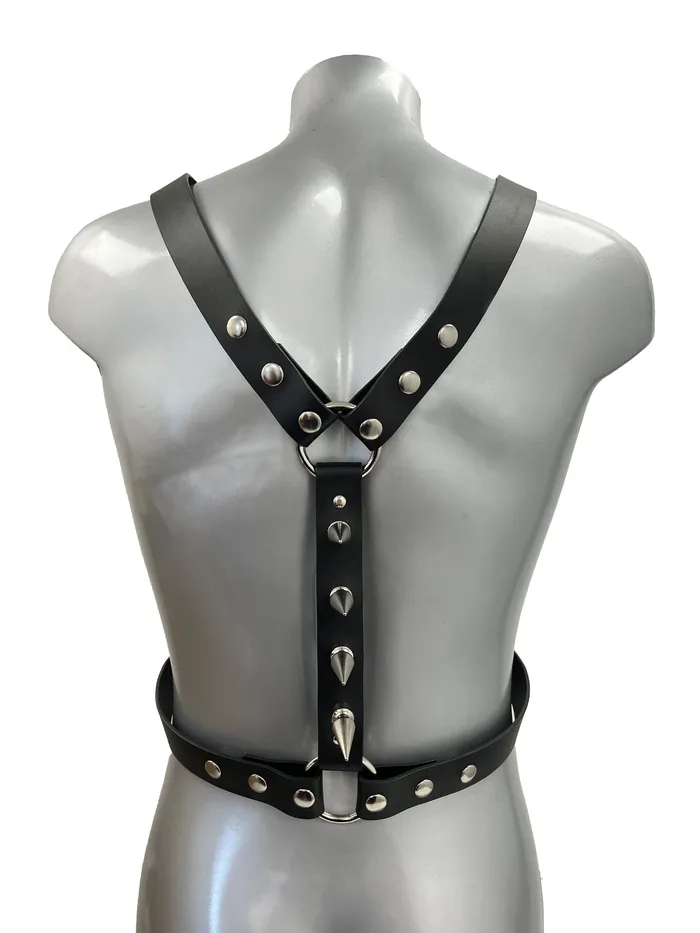 Female Sex Toys HonourSkintwocom Harness With 2 Cone Spiked Backbone Female Sex Toys HonourSkintwocom Harness With 2 Cone Spiked Backbone