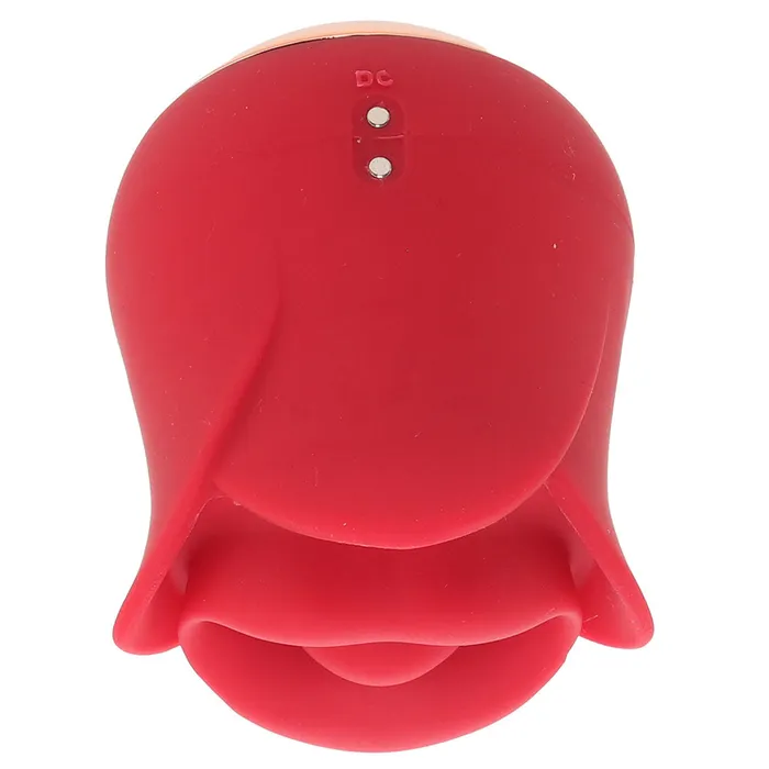 Lickgasm Sweet Kiss Clitoral Vibe in Red XR Brands Vibrators