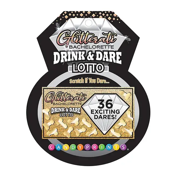 Little Genie Glitterati Bachelorette Drink And Dare Game Games