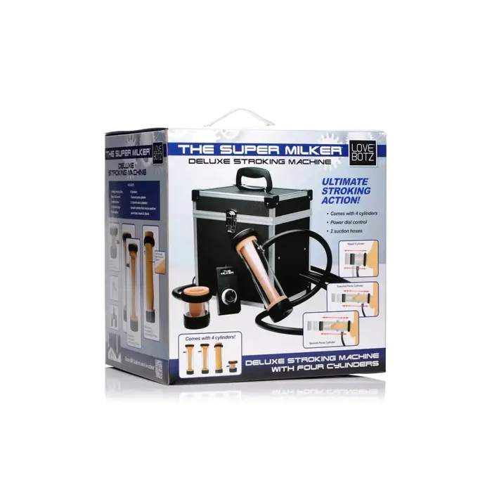 LoveBotz Male Sex Toys LoveBotz The Super Milker Automatic Deluxe Stroker Machine LoveBotz Male Sex Toys LoveBotz The Super Milker Automatic Deluxe Stroker Machine