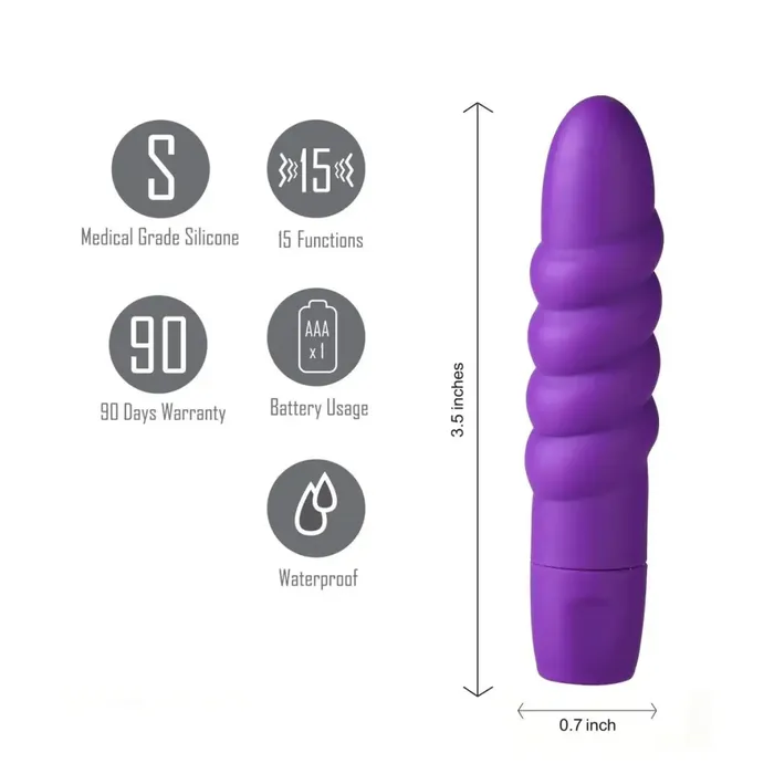Maia Toys Vibrators Sugr Mini Bullet Purple