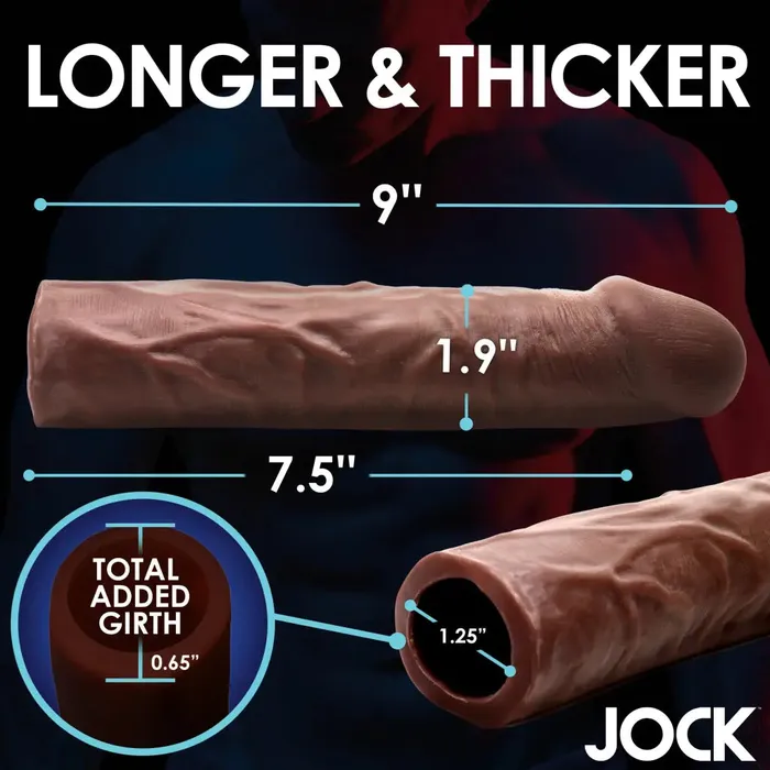 Male Sex Toys Curve Toys Extra Long 15 Inch Penis Extension 