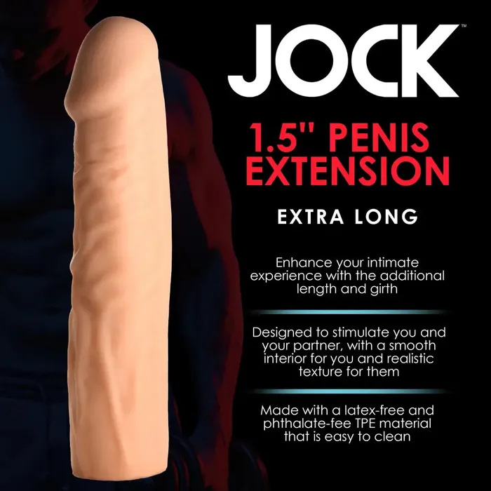 Male Sex Toys Curve Toys Extra Long 15 Inch Penis Extension 