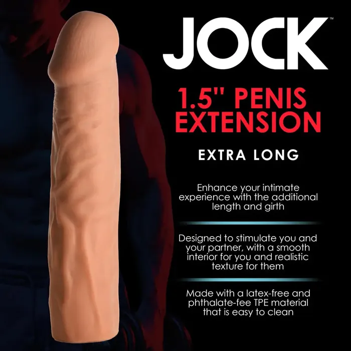 Male Sex Toys Curve Toys Extra Long 15 Inch Penis Extension 