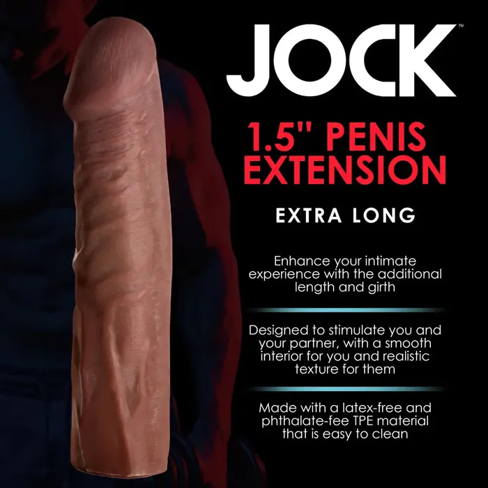 Male Sex Toys Curve Toys Extra Long 15 Inch Penis Extension 