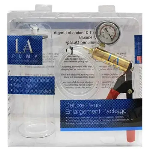 Male Sex Toys LA Pump LA Pump Regular 225in Cylinder Deluxe Pump