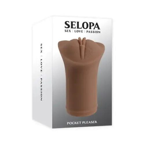Male Sex Toys Selopa Pocket Pleaser Stroker Dark Evolved Novelties INC