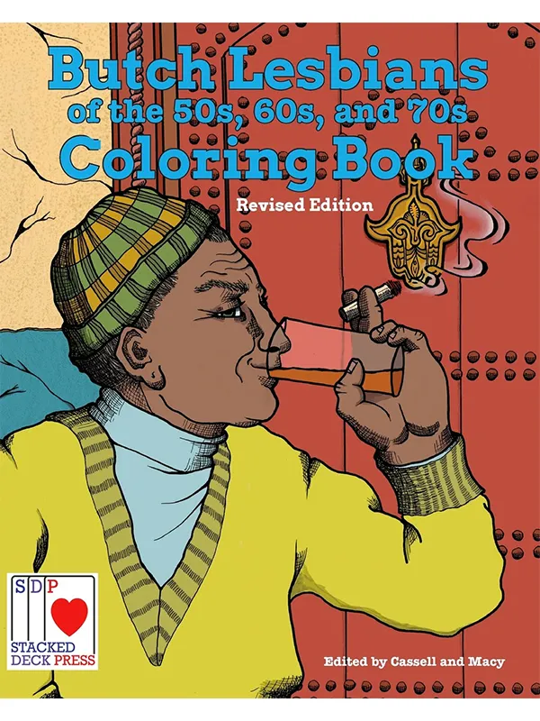 Microcosm Butch Lesbians of the 50s 60s and 70s Coloring Book Dildos
