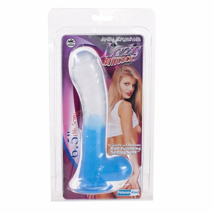 Nanma Nanma Lazy Buttcock Dildo Blue Dildos