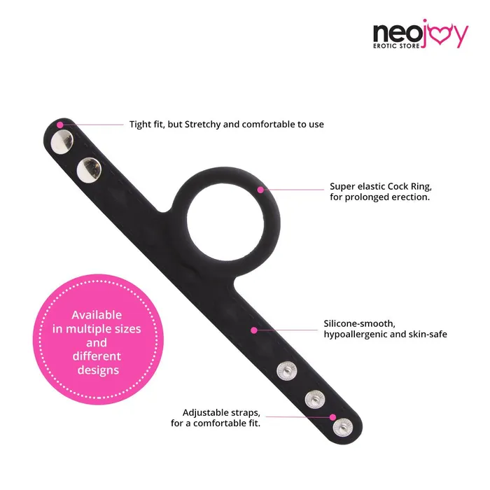 Neojoy Male Sex Toys Neojoy Bondage Cockring Adjustable Penis Ring Male Sex Toy
