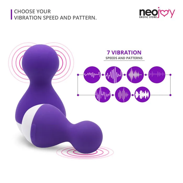 Neojoy NeoJoy Breast Clitoris Simulator Silicon 7 Vibration Function USB Rechargeable Vibrators