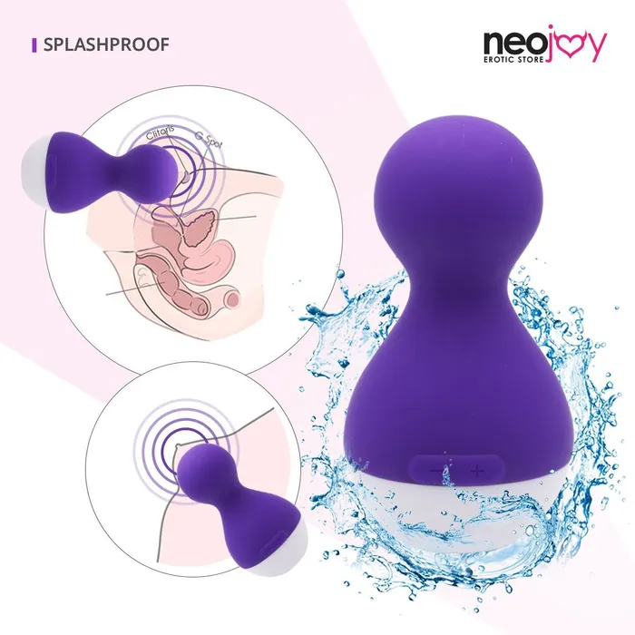 Neojoy NeoJoy Breast Clitoris Simulator Silicon 7 Vibration Function USB Rechargeable Vibrators