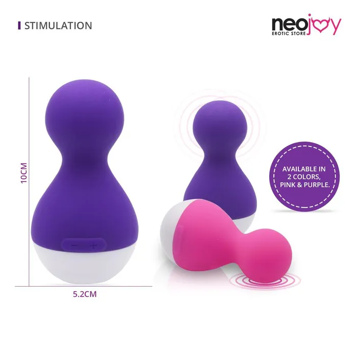 Neojoy NeoJoy Breast Clitoris Simulator Silicon 7 Vibration Function USB Rechargeable Vibrators
