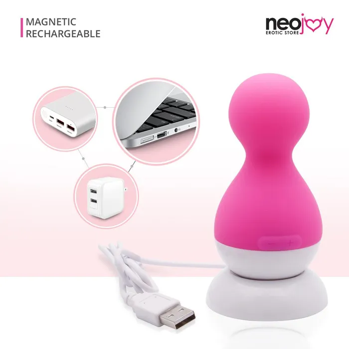 Neojoy NeoJoy Breast Clitoris Simulator Silicon 7 Vibration Function USB Rechargeable Vibrators