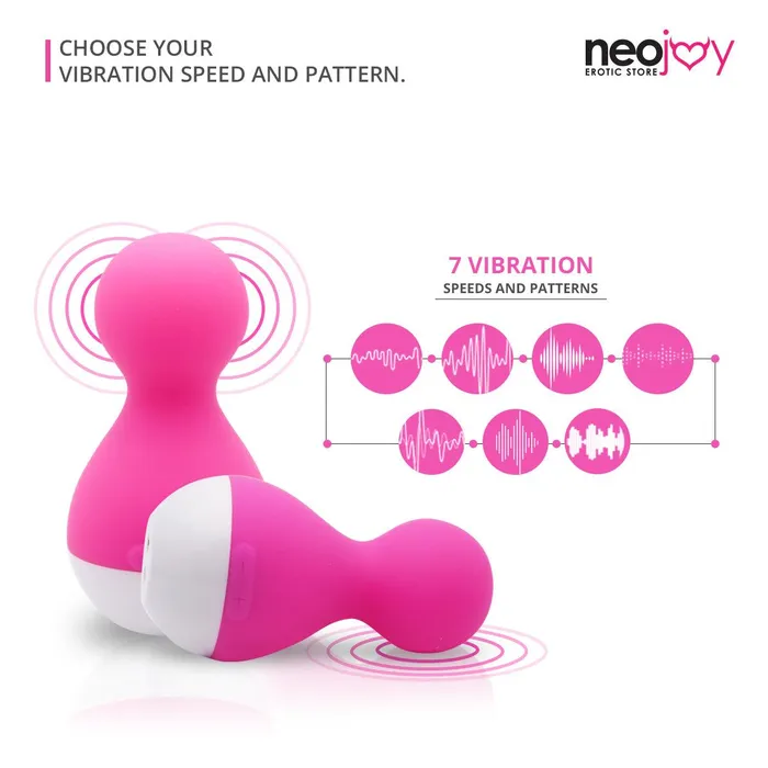 Neojoy NeoJoy Breast Clitoris Simulator Silicon 7 Vibration Function USB Rechargeable Vibrators