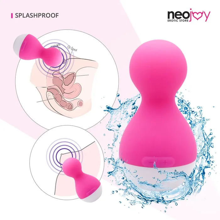 Neojoy NeoJoy Breast Clitoris Simulator Silicon 7 Vibration Function USB Rechargeable Vibrators