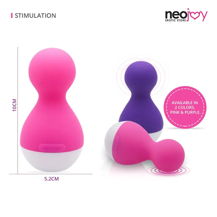 Neojoy NeoJoy Breast Clitoris Simulator Silicon 7 Vibration Function USB Rechargeable Vibrators