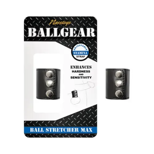 Novelties By Nasswalk Anal Ballgear Ball Stretcher Max Black