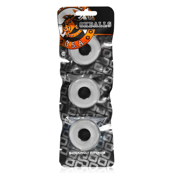 Oxballs Ringer Cockring 3Pack Clear Oxballs Anal