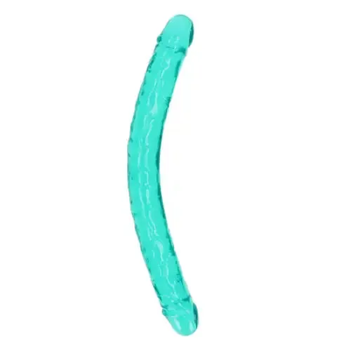 RealRock Crystal Clear Double Dong 18 in DualEnded Dildo Turquoise SHOTS AMERICA Dildos RealRock Crystal Clear Double Dong 18 in DualEnded Dildo Turquoise SHOTS AMERICA Dildos