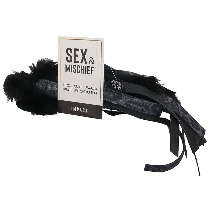 Sex Mischief Cougar Faux Fur Flogger Sportsheets Couples