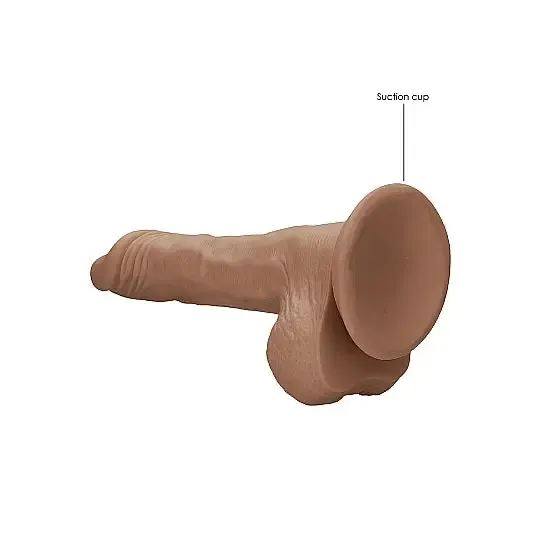 SHOTS AMERICA Dildos Realrock Dong Tan W Testicles SHOTS AMERICA Dildos Realrock Dong Tan W Testicles