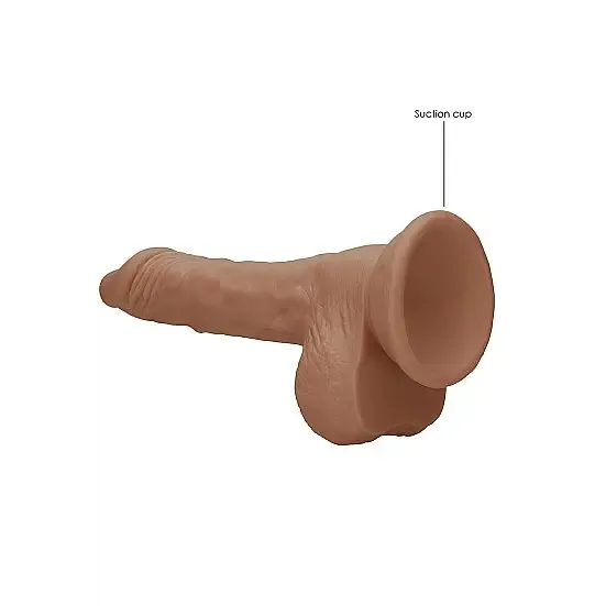 SHOTS AMERICA Dildos Realrock Dong Tan W Testicles SHOTS AMERICA Dildos Realrock Dong Tan W Testicles
