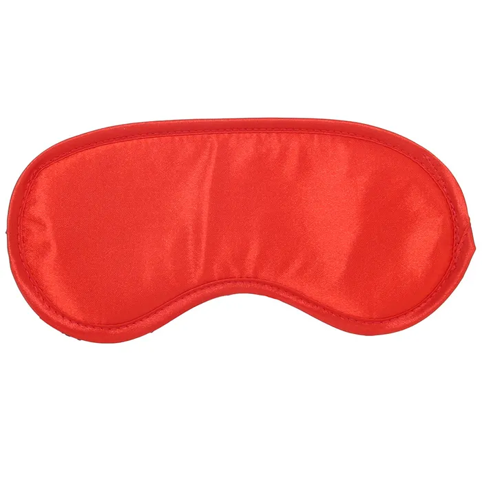 Sportsheets Sex Mischief Satin Blindfold in Red Vibrators