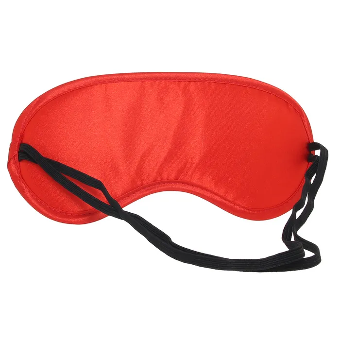 Sportsheets Sex Mischief Satin Blindfold in Red Vibrators