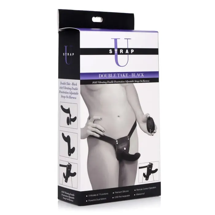 Strap U Female Sex Toys Strap U Double Take Double Penetration Vibrating Strap On Kit Strap U Female Sex Toys Strap U Double Take Double Penetration Vibrating Strap On Kit