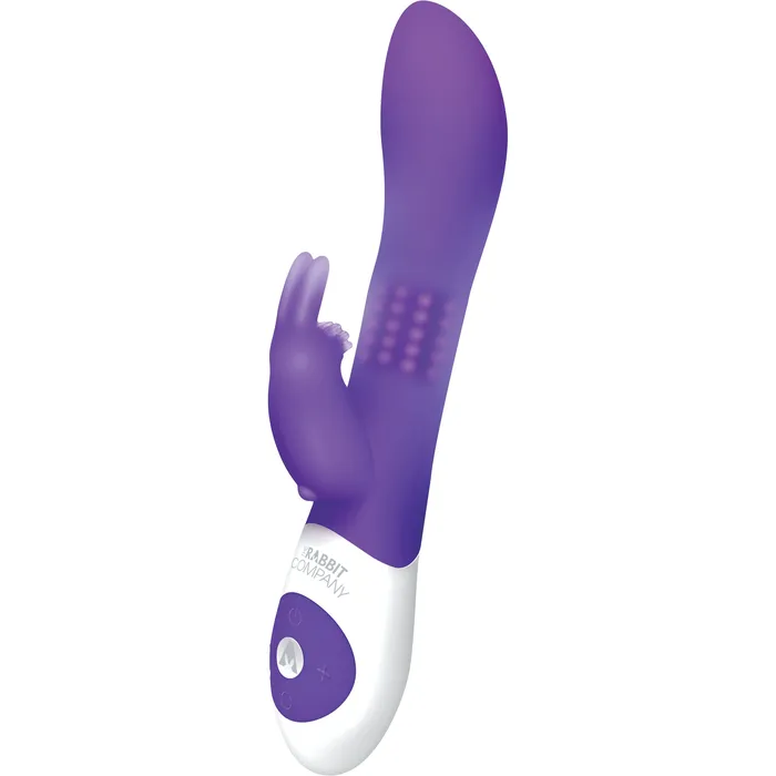 The Rabbit Company The Rabbit Company Beaded Rabbit Vibrator Purple Vibrators