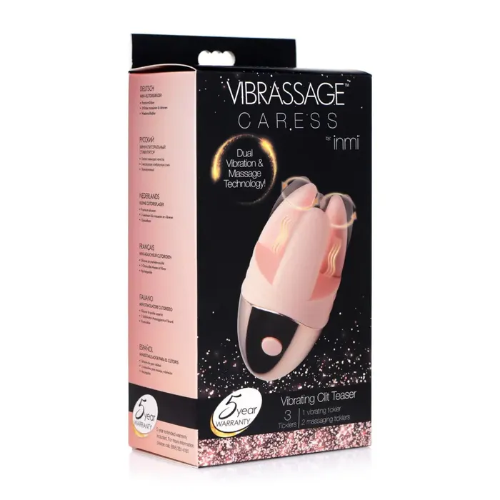 Vibrassage Caress Dual Vibrating Silicone Clit Teaser inmi Female Sex Toys Vibrassage Caress Dual Vibrating Silicone Clit Teaser inmi Female Sex Toys