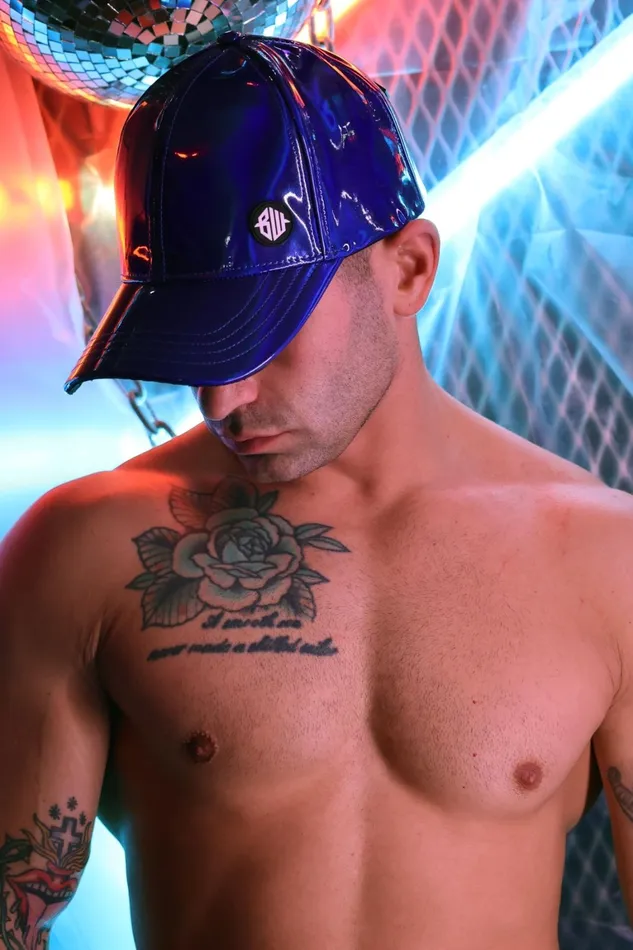 Vibrators Breedwell Breedwell Cyber Holo Hat Blue