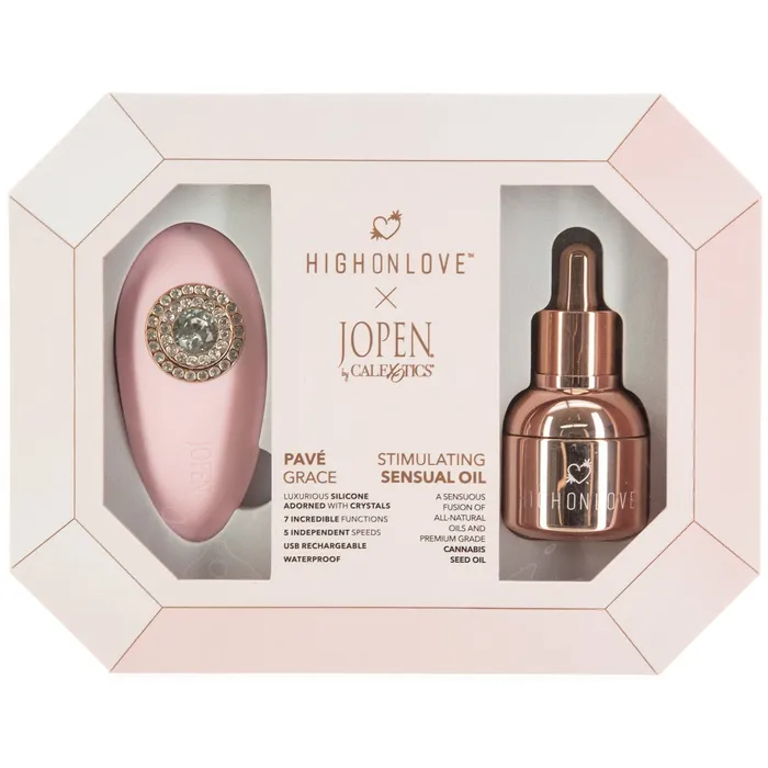 Vibrators High On Love High On Love x Jopen Objects of Desire Intimate Set
