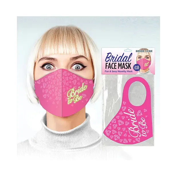 Vibrators Little Genie Bride To Be Face Mask Pink