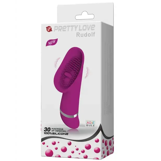 Vibrators Pretty Love Rudolf Licker 30 Function Fuchsia Pretty Love