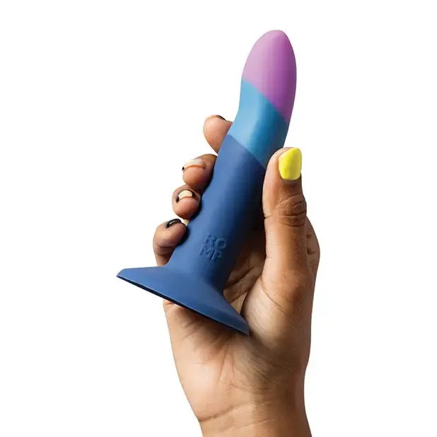 Wow Tech Dildos ROMP Piccolo 3 Color 55 Dildo Pegging Kit Blue Wow Tech Dildos ROMP Piccolo 3 Color 55 Dildo Pegging Kit Blue