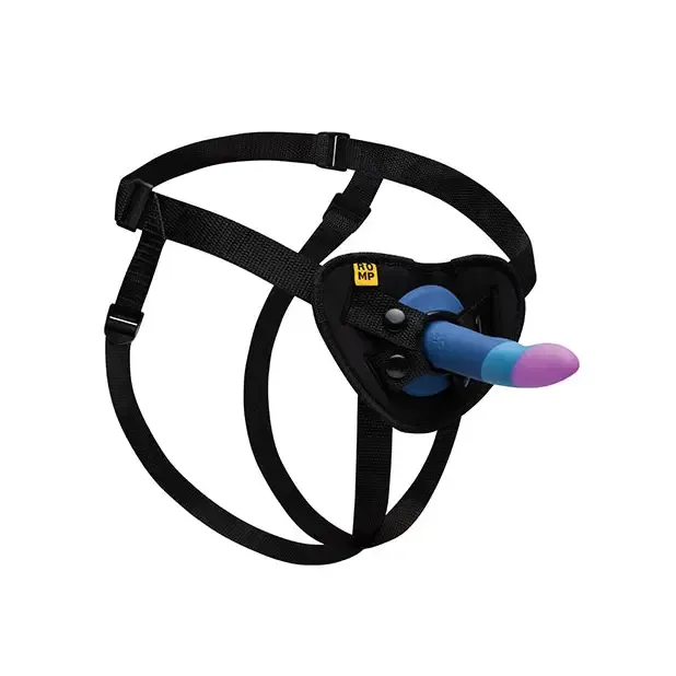Wow Tech Dildos ROMP Piccolo 3 Color 55 Dildo Pegging Kit Blue Wow Tech Dildos ROMP Piccolo 3 Color 55 Dildo Pegging Kit Blue