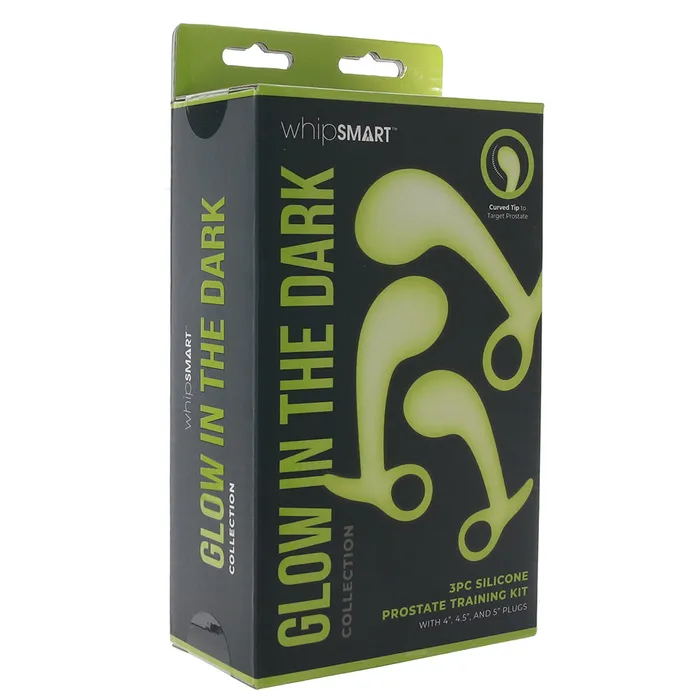 XGen Male Sex Toys WhipSmart Glow In The Dark Prostate Training Kit