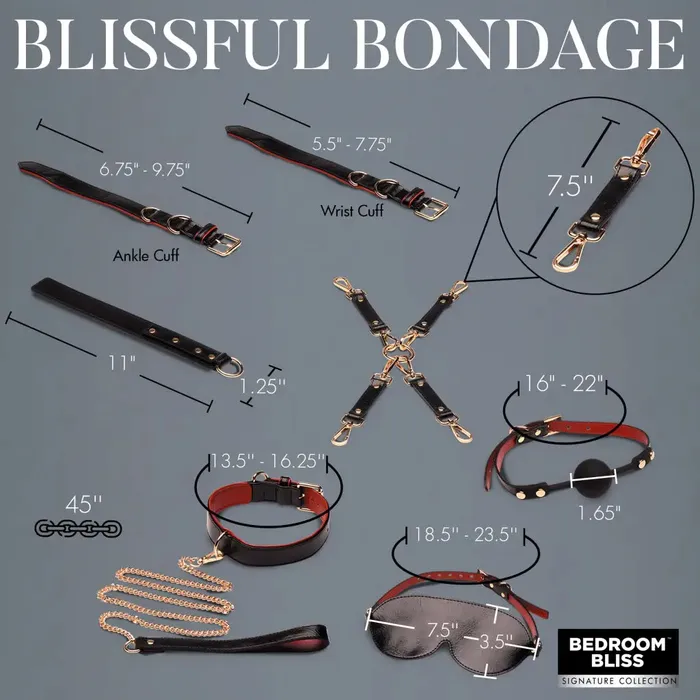 XR Brands Couples Lovers Deluxe Bondage Set